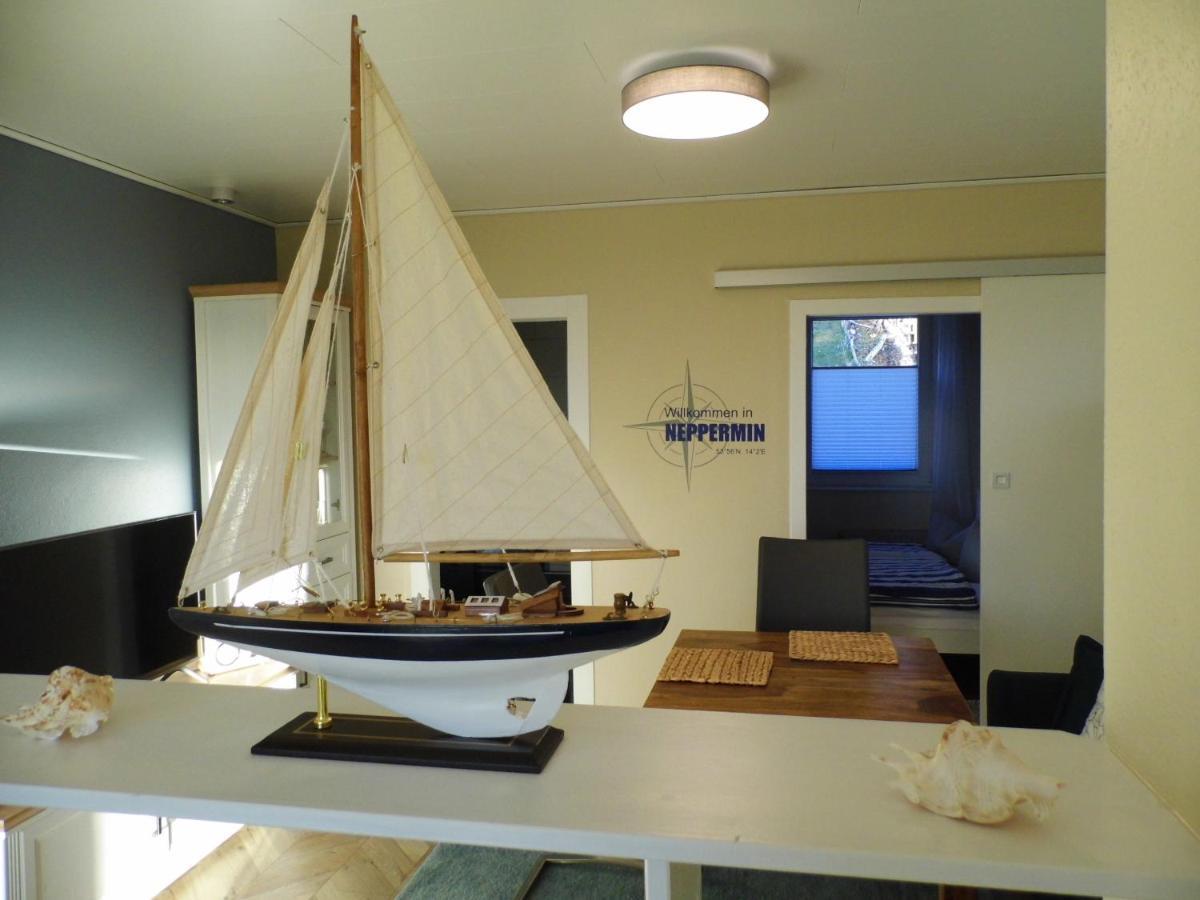 Ferienwohnung Seerose Neppermin 외부 사진